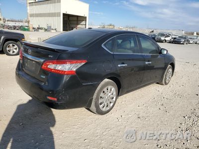 Trzecie zdjęcie samochodu z tyłu: 2013 NISSAN SENTRA S VIN:3N1AB7AP0DL789720 - miniatura