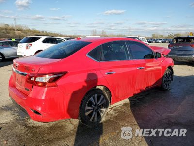 Trzecie zdjęcie samochodu z tyłu: 2019 NISSAN SENTRA S VIN:3N1AB7AP0KY250398 - miniatura