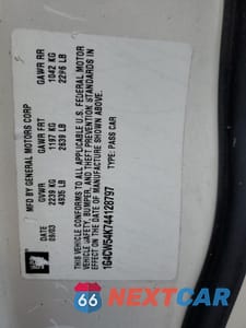 Zdjęcie 14 z 14 samochodu: 2004 BUICK PARK AVENUE VIN:1G4CW54K744128797 - miniatura