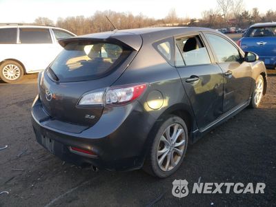 Trzecie zdjęcie samochodu z tyłu: 2010 MAZDA 3 S VIN:JM1BL1H61A1129245 - miniatura