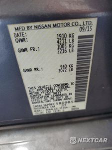 Zdjęcie 14 z 14 samochodu: 2015 NISSAN ALTIMA 2.5 VIN:1N4AL3AP0FC580985 - miniatura