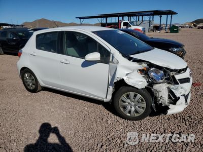 Czwarte zdjęcie samochodu z boku: 2013 TOYOTA YARIS VIN:JTDKTUD31DD567182 - miniatura