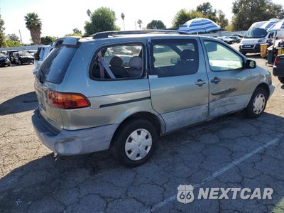 Trzecie zdjęcie samochodu z tyłu: 2000 TOYOTA SIENNA LE VIN:4T3ZF13C8YU178599 - miniatura