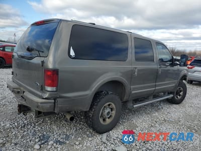 Trzecie zdjęcie samochodu z tyłu: 2004 FORD EXCURSION LIMITED VIN:1FMSU43P74EB12117 - miniatura