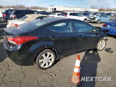 Trzecie zdjęcie samochodu z tyłu: 2013 HYUNDAI ELANTRA GLS VIN:KMHDH4AE9DU582587 - miniatura