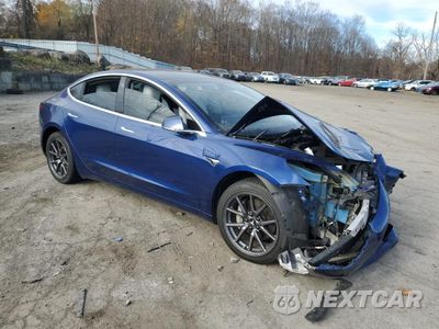 Czwarte zdjęcie samochodu z boku: 2020 TESLA MODEL 3 VIN:5YJ3E1EB7LF639271 - miniatura