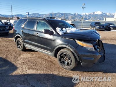 Czwarte zdjęcie samochodu z boku: 2014 FORD EXPLORER POLICE INTERCEPTOR VIN:1FM5K8AR0EGA09366 - miniatura
