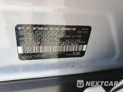Zdjęcie 14 z 14 samochodu: 2022 MITSUBISHI ECLIPSE CROSS SE VIN:JA4ASWAA0NZ006113 - miniatura