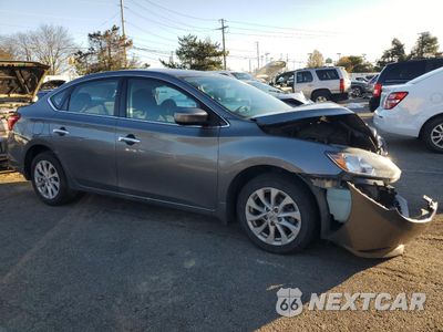 Czwarte zdjęcie samochodu z boku: 2019 NISSAN SENTRA S VIN:3N1AB7AP0KY294000 - miniatura