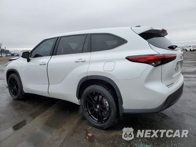 Drugie zdjęcie samochodu z przodu: 2023 TOYOTA HIGHLANDER L VIN:5TDKDRAH6PS032836 - miniatura