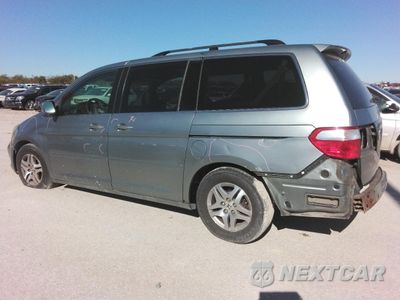 Drugie zdjęcie samochodu z przodu: 2005 HONDA ODYSSEY EXL VIN:5FNRL387X5B089909 - miniatura