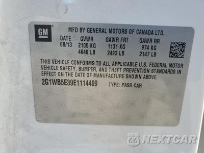 Zdjęcie 14 z 14 samochodu: 2014 CHEVROLET IMPALA LIMITED LT VIN:2G1WB5E39E1114409 - miniatura