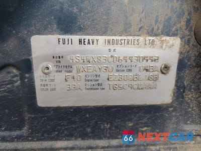 Zdjęcie 15 z 15 samochodu: 2006 SUBARU B9 TRIBECA 3.0 H6 VIN:4S4WX83C064430442 - miniatura