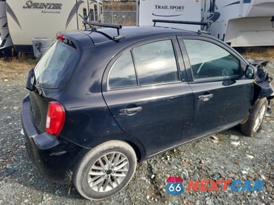 Trzecie zdjęcie samochodu z tyłu: 2015 NISSAN MICRA VIN:3N1CK3CP0FL238477 - miniatura