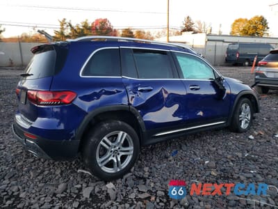 Trzecie zdjęcie samochodu z tyłu: 2023 MERCEDES-BENZ GLB 250 4MATIC VIN:W1N4M4HB1PW294771 - miniatura