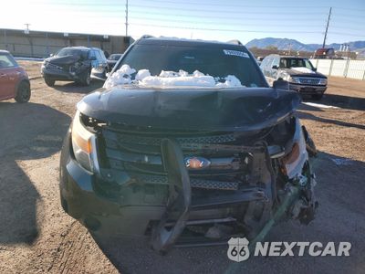 Piąte zdjęcie samochodu w środku: 2014 FORD EXPLORER POLICE INTERCEPTOR VIN:1FM5K8AR0EGA09366 - miniatura