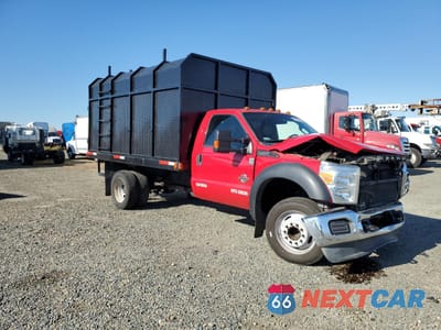 Czwarte zdjęcie samochodu z boku: 2014 FORD F450 SUPER DUTY VIN:1FDUF4GT4EEA91920 - miniatura