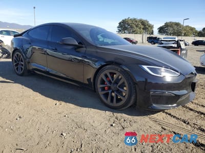 Czwarte zdjęcie samochodu z boku: 2024 TESLA MODEL S VIN:5YJSA1E61RF539041 - miniatura