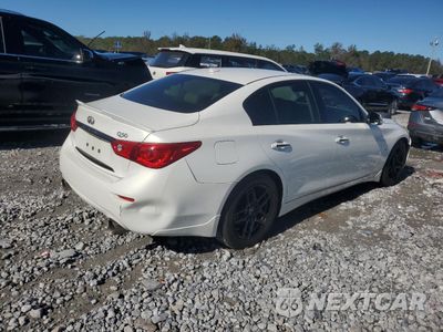 Trzecie zdjęcie samochodu z tyłu: 2015 INFINITI Q50 BASE VIN:JN1BV7AP7FM338207 - miniatura