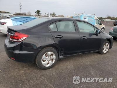 Trzecie zdjęcie samochodu z tyłu: 2014 HONDA CIVIC LX VIN:19XFB2F55EE238430 - miniatura