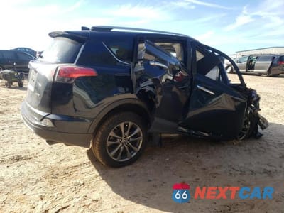 Trzecie zdjęcie samochodu z tyłu: 2018 TOYOTA RAV4 LIMITED VIN:JTMYFREVXJJ746798 - miniatura