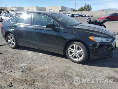 Czwarte zdjęcie samochodu z boku: 2018 FORD FUSION SE VIN:3FA6P0H76JR249420 - miniatura