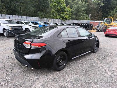 Czwarte zdjęcie samochodu z boku: 2022 TOYOTA COROLLA LE VIN:5YFEPMAE6NP361443 - miniatura