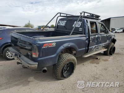 Trzecie zdjęcie samochodu z tyłu: 2004 FORD F250 SUPER DUTY VIN:1FTNW21P54ED40717 - miniatura