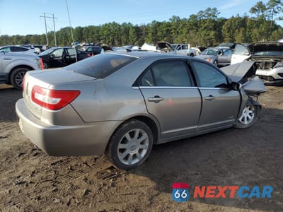 Trzecie zdjęcie samochodu z tyłu: 2008 LINCOLN MKZ VIN:3LNHM26T38R649173 - miniatura