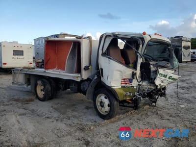 Czwarte zdjęcie samochodu z boku: 2018 ISUZU NPR HD VIN:54DC4W1B2JS811403 - miniatura