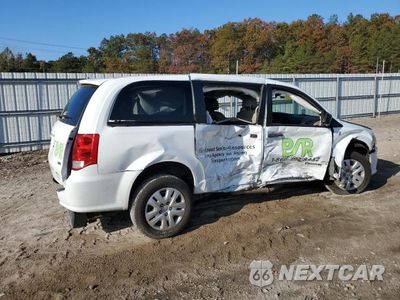 Trzecie zdjęcie samochodu z tyłu: 2019 DODGE GRAND CARAVAN SE VIN:2C4RDGBG7KR779324 - miniatura