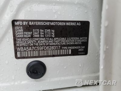 Zdjęcie 12 z 12 samochodu: 2015 BMW 528 XI VIN:WBA5A7C59FD628317 - miniatura