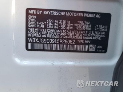 Zdjęcie 13 z 13 samochodu: 2020 BMW X1 XDRIVE28I VIN:WBXJG9C09L5P26062 - miniatura