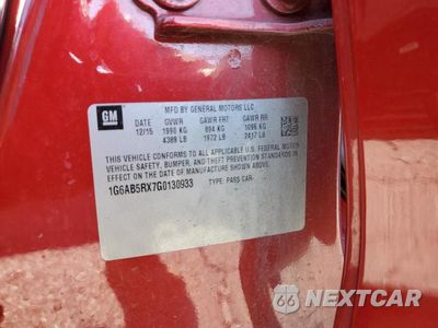 Zdjęcie 12 z 12 samochodu: 2016 CADILLAC ATS LUXURY VIN:1G6AB5RX7G0130933 - miniatura