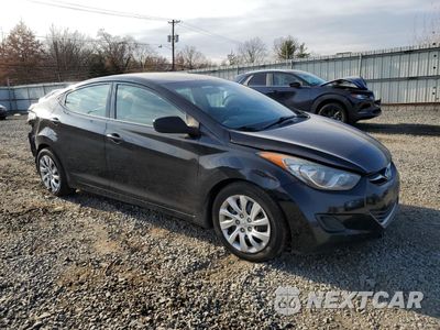 Czwarte zdjęcie samochodu z boku: 2013 HYUNDAI ELANTRA GLS VIN:5NPDH4AE7DH198581 - miniatura
