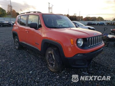 Czwarte zdjęcie samochodu z boku: 2018 JEEP RENEGADE SPORT VIN:ZACCJBAB2JPH21969 - miniatura