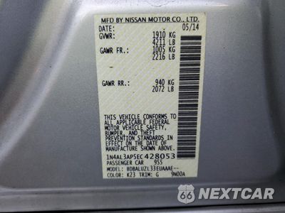 Zdjęcie 14 z 14 samochodu: 2014 NISSAN ALTIMA 2.5 VIN:1N4AL3AP5EC428053 - miniatura