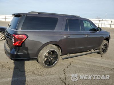 Trzecie zdjęcie samochodu z tyłu: 2022 FORD EXPEDITION MAX LIMITED VIN:1FMJK2AT5NEA37182 - miniatura