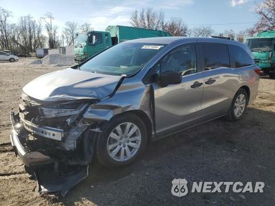 2022 HONDA ODYSSEY LX 5FNRL6H22NB019648 - główne zdjęcie licytacji z USA - miniatura