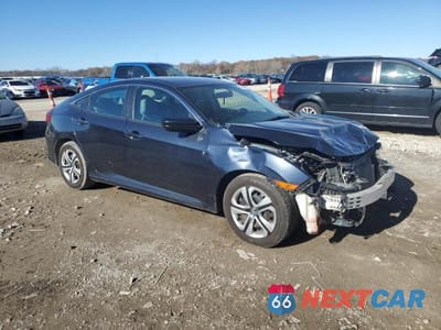 Czwarte zdjęcie samochodu z boku: 2016 HONDA CIVIC VIN:19XFC2F58GE013340 - miniatura