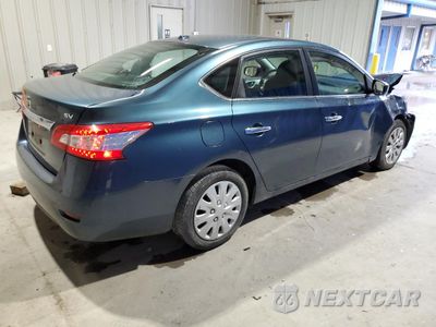 Trzecie zdjęcie samochodu z tyłu: 2015 NISSAN SENTRA S VIN:3N1AB7AP5FY247972 - miniatura