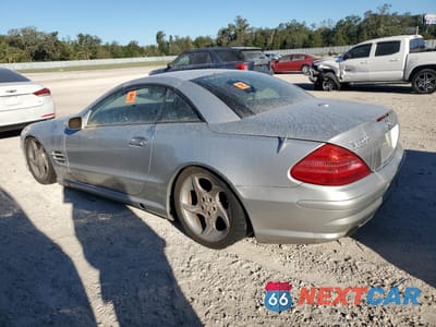 Drugie zdjęcie samochodu z przodu: 2005 MERCEDES-BENZ SL 500 VIN:WDBSK75F35F104414 - miniatura