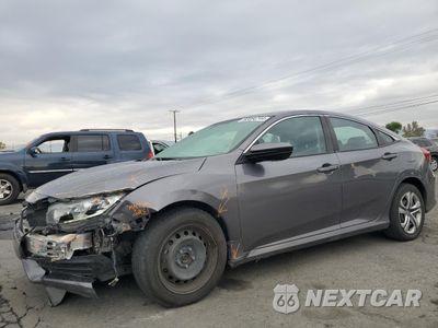 2018 HONDA CIVIC LX 2HGFC2F57JH599297 - główne zdjęcie licytacji z USA - miniatura