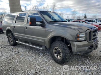 Czwarte zdjęcie samochodu z boku: 2004 FORD EXCURSION LIMITED VIN:1FMSU43P74EB12117 - miniatura