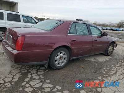 Trzecie zdjęcie samochodu z tyłu: 2002 CADILLAC DEVILLE VIN:1G6KD57Y72U259850 - miniatura