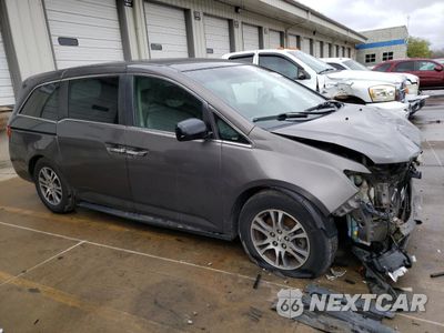 Czwarte zdjęcie samochodu z boku: 2011 HONDA ODYSSEY EX VIN:5FNRL5H47BB023220 - miniatura