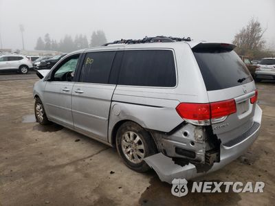 Drugie zdjęcie samochodu z przodu: 2010 HONDA ODYSSEY EXL VIN:5FNRL3H78AB110573 - miniatura