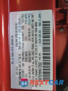 Zdjęcie 14 z 14 samochodu: 2021 MAZDA CX-5 TOURING VIN:JM3KFBCM6M0472590 - miniatura