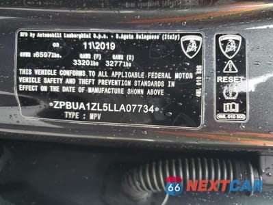 Zdjęcie 13 z 13 samochodu: 2020 LAMBORGHINI URUS VIN:ZPBUA1ZL5LLA07734 - miniatura