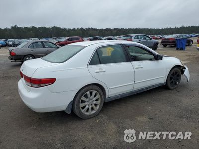 Trzecie zdjęcie samochodu z tyłu: 2004 HONDA ACCORD LX VIN:1HGCM56364A095665 - miniatura